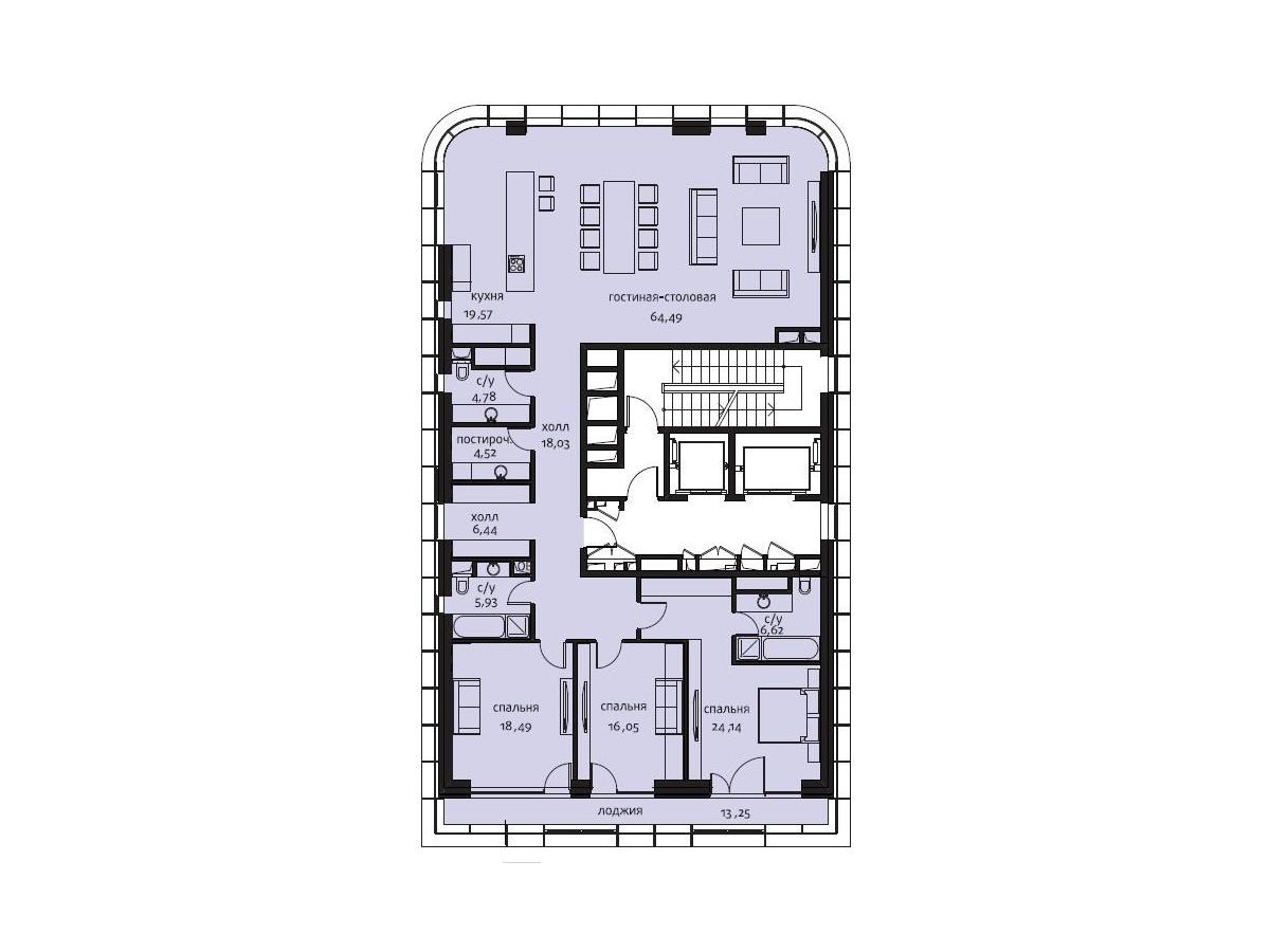 Планировки садовые кварталы 4.2 корпус